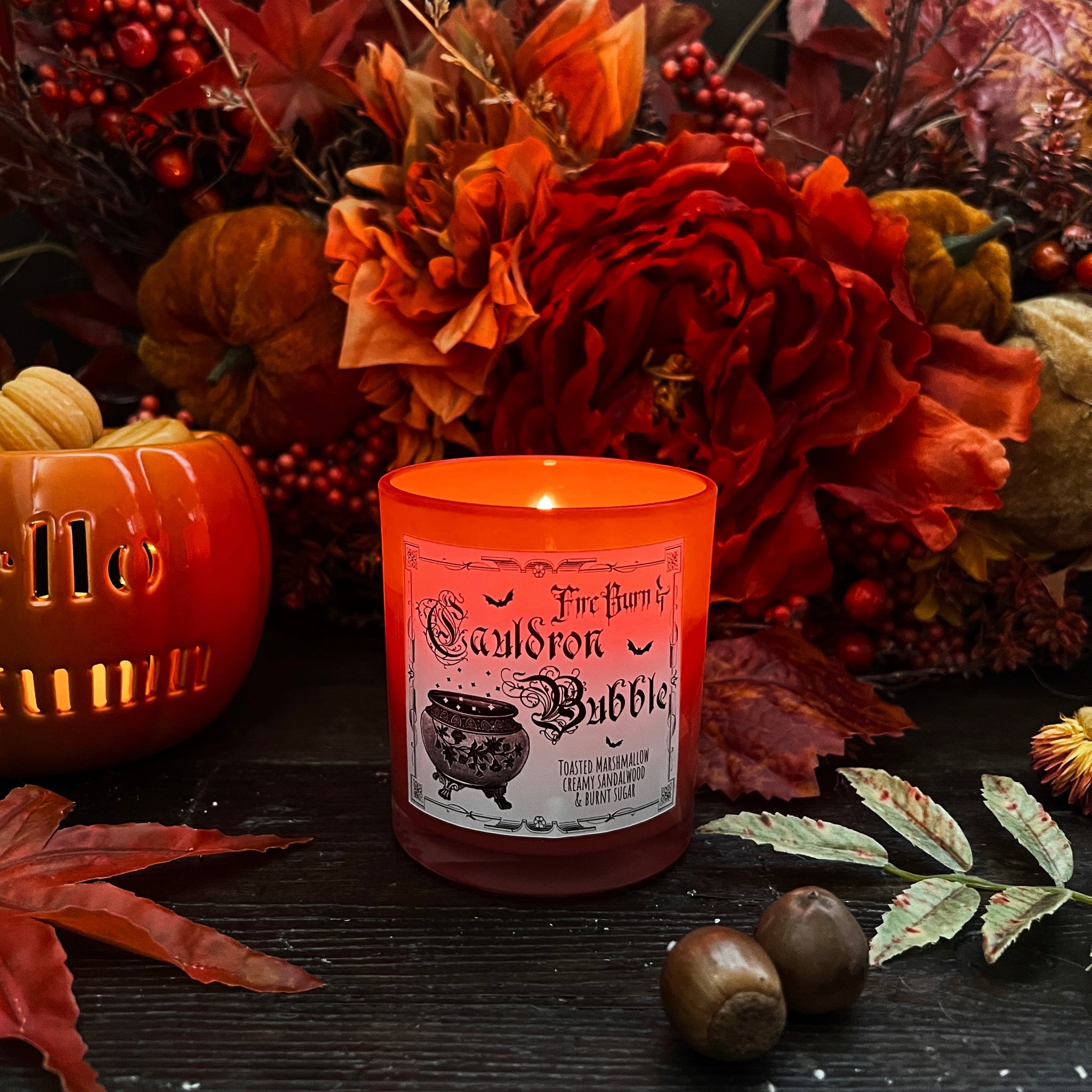 Fire Burn & Cauldron Bubble Candle