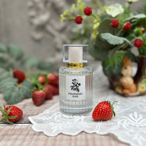 Strawberry Rose Crystal Perfume Atomiser 50ml
