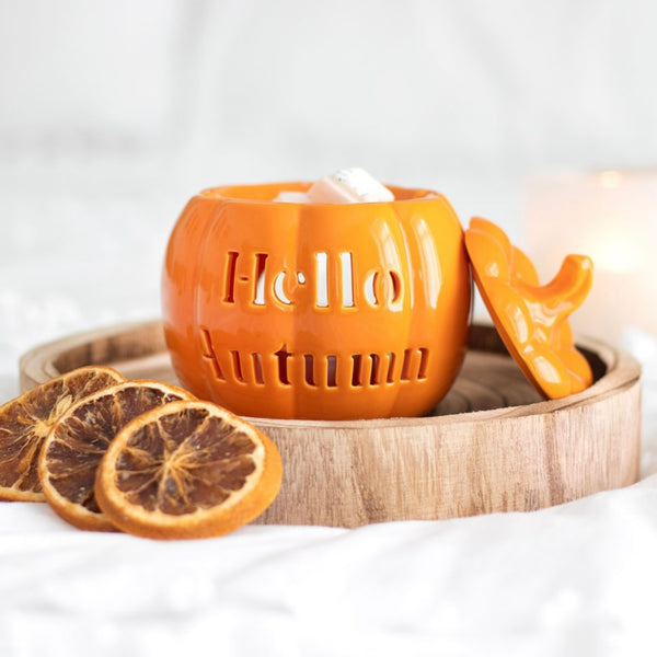 Hello Autumn Pumpkin Burner