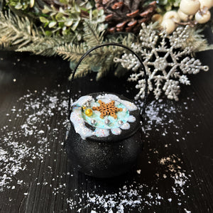 The Snow Witch Cauldron Bath Bomb