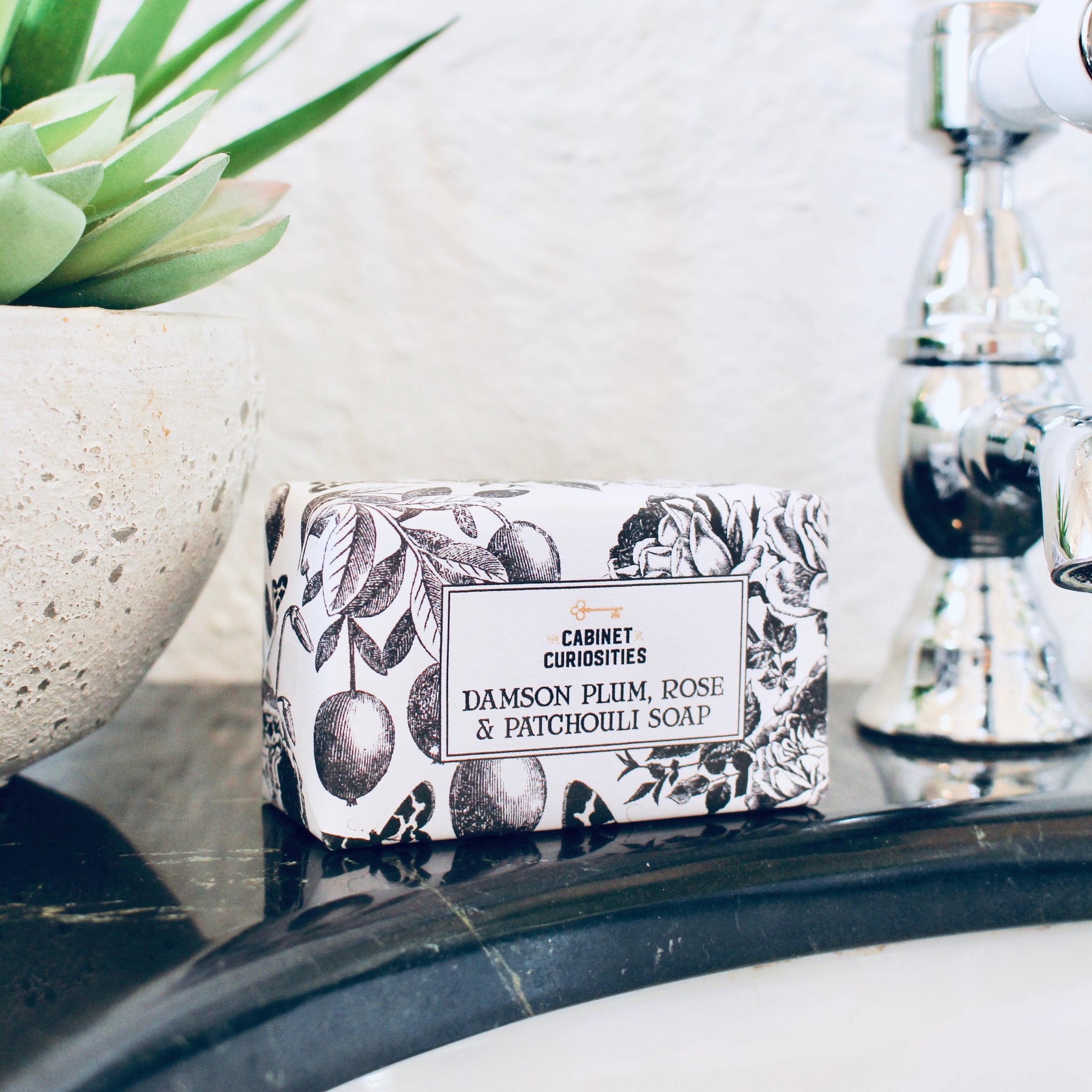 Botanica Soap Bar - Damson, Rose & Patchouli
