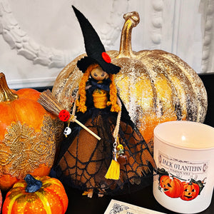 Lucky Charm Witch - Pumpkin Witch