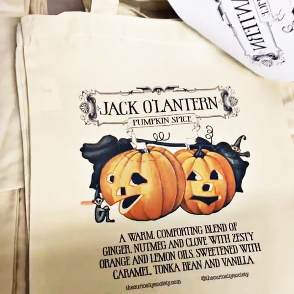 Jack O’Lantern Pumpkin Mini Shopper