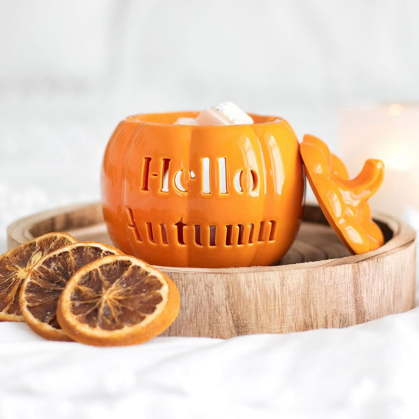 Hello Autumn Pumpkin Oil Burner