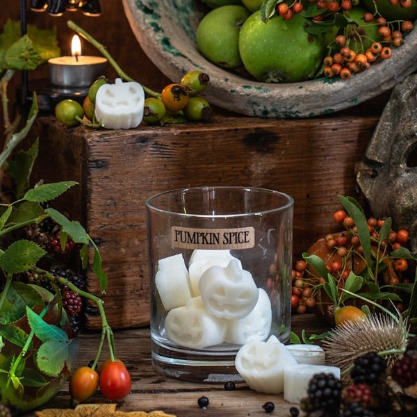 Jack O'Lantern Wax Melts Jar - Pumpkin Spice