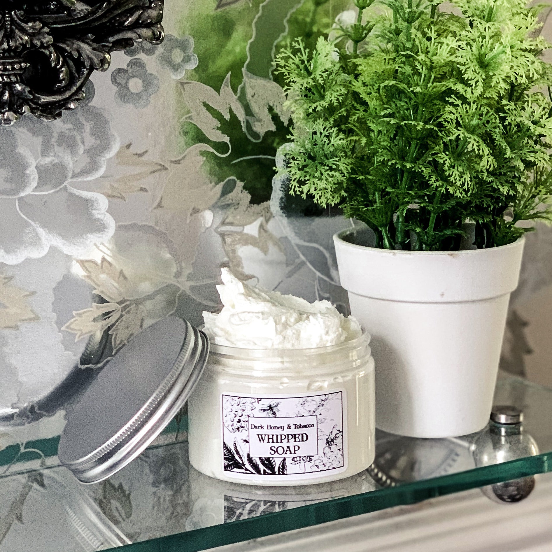 Dark Honey & Tobacco Whipped Soap