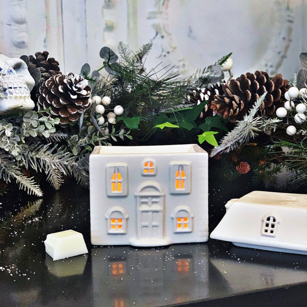 Ceramic House Oil Burner