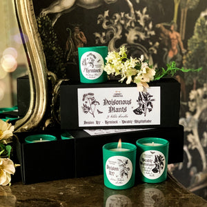 Poisonous Plants Votive Candle Set