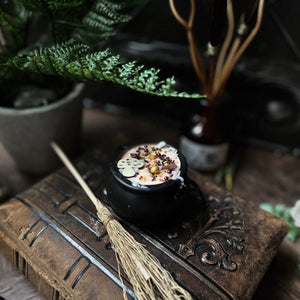 Witches Broom Cauldron Bomb