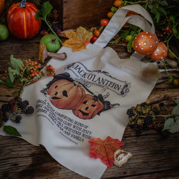 Jack O’Lantern Pumpkin Mini Shopper